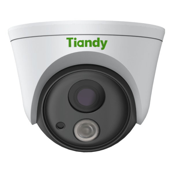 TC-C32FP Spec- W E Y 2.8mm Tiandy 2MP Fixed Color Maker Turret CCTV Camera - Front View