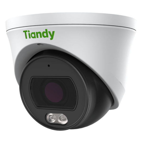 TC-C34SP Spec W E Y M 2.8mm Tiandy 4MP Fixed Color Maker Turret CCTV Camera – Left Side View