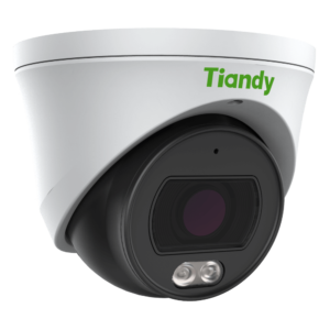 TC-C34SP Spec W E Y M 2.8mm Tiandy 4MP Fixed Color Maker Turret CCTV Camera - Right Side View