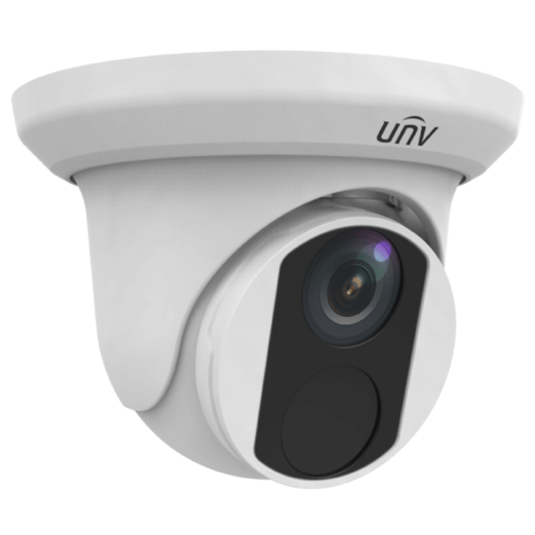 Uniview UNV IPC3618LR3-DPF28 MS 8MP IP IR Fixed Turret Camera – Right Side View