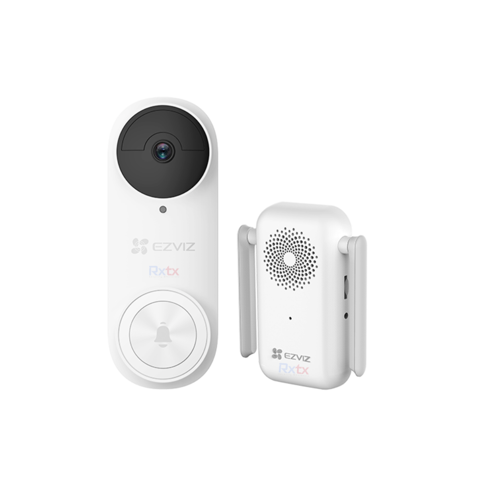 EZVIZ WIFI 2K 5MP Wired Video Doorbell (DB1-PRO), 56% OFF